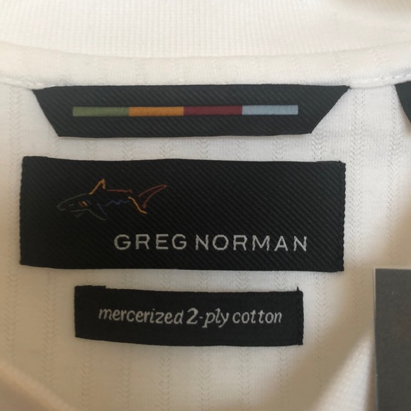 Greg Norman NFL Network White Polo - Picture 6 of 12